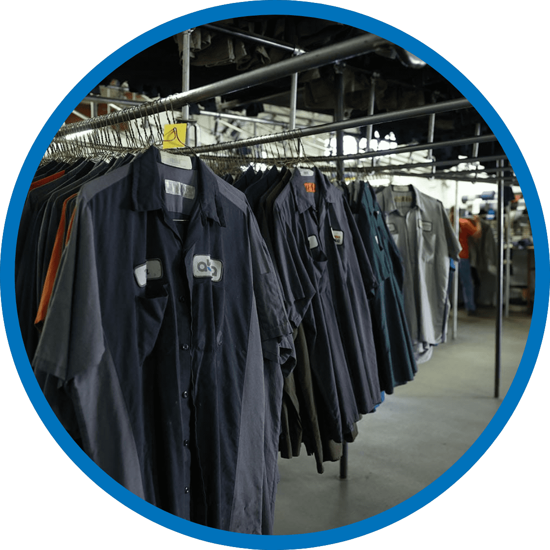 Rental uniforms professionally supplied to businesses by Servall