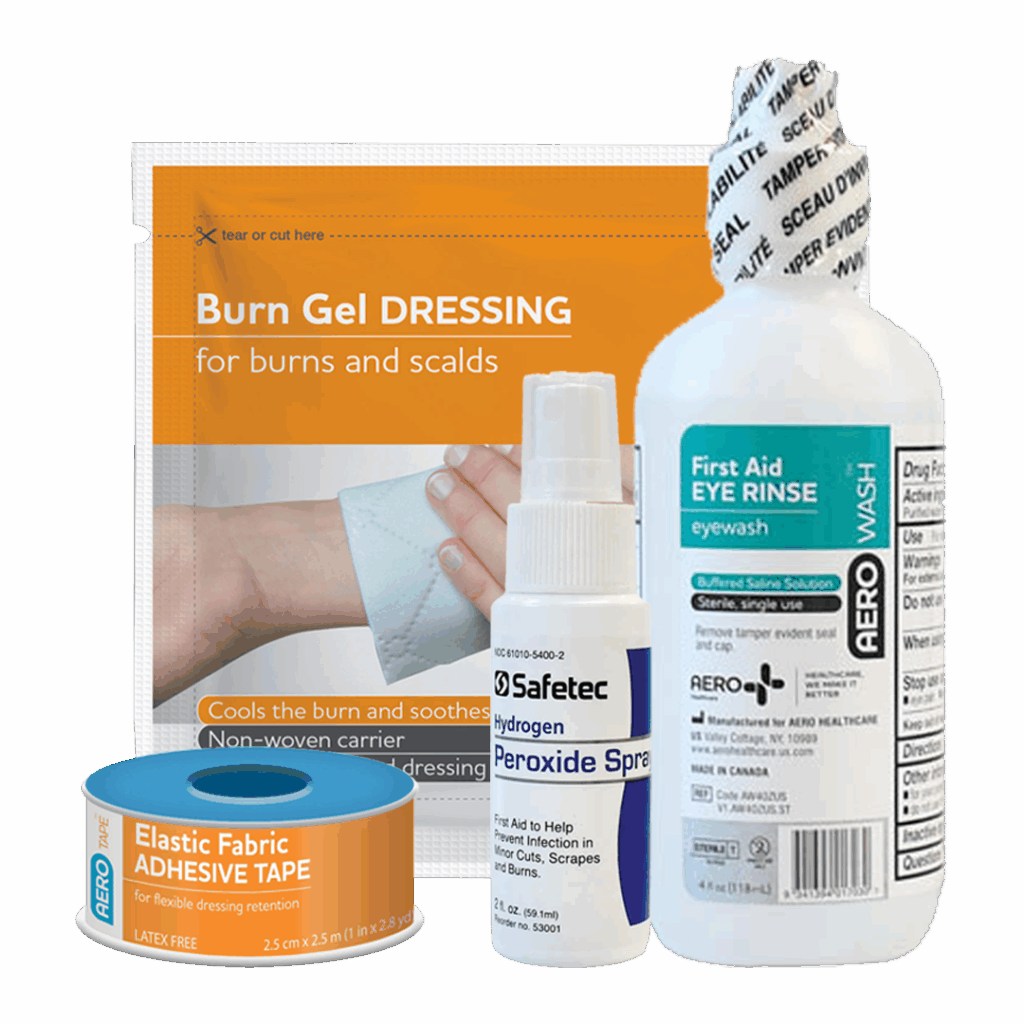 Restockable First Aid Items from Servall
