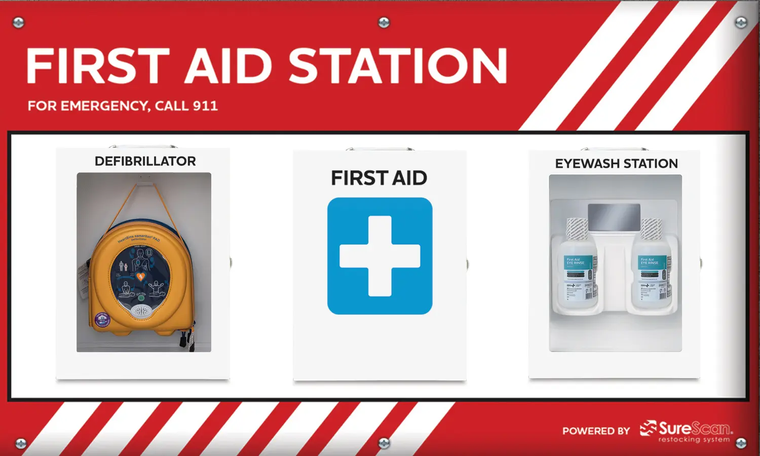 Servall First Aid Cabinet Showcase