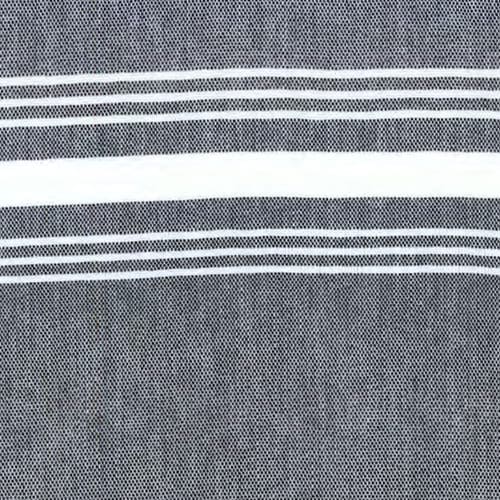 grey with white stripe